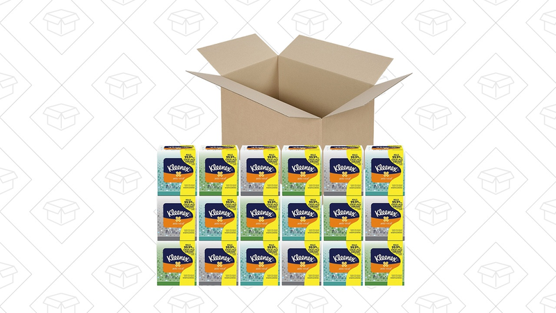 18 Boxes of Anti-Viral Tissues, $25 after $2.50 coupon